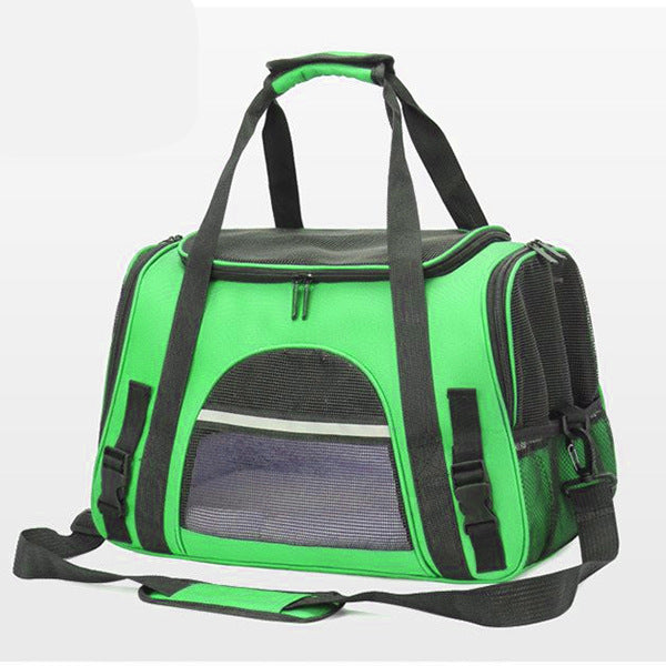 Pet Bag Portable Cat Backpack Simple And Breathable Pet Bag Crossbody Pet Car Bag