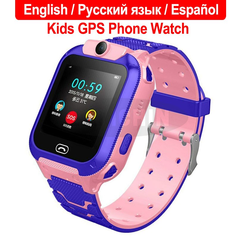 Waterproof Q12 Smart Watch Multifunction Children Digital Wristwatch Baby Watch Phone For IOS Android Kids Toy Gift