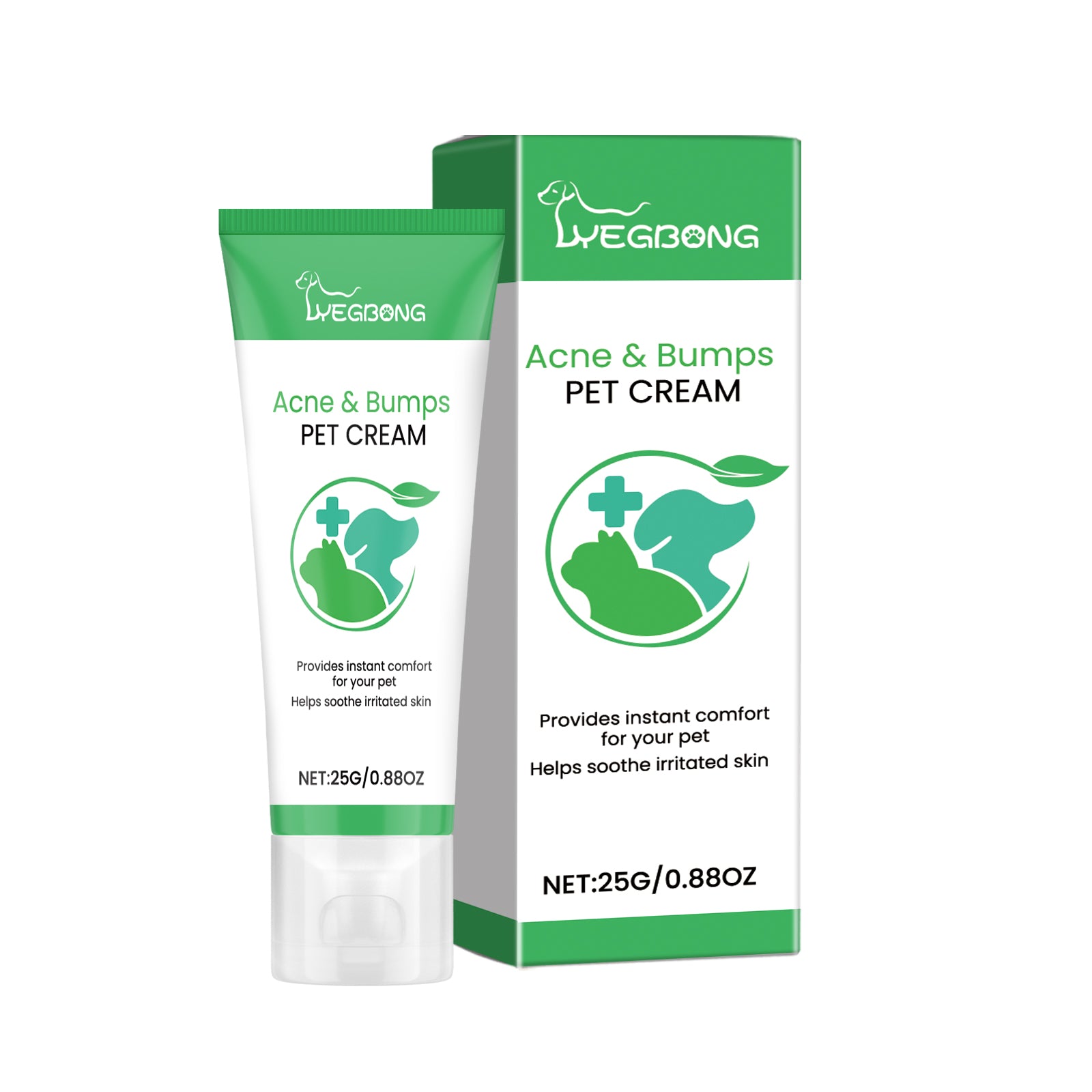 Yegbong Pet Care Cream, Gentle Formula To Care For Pet Skin And Hair Healthy pet Skin Care Cream
