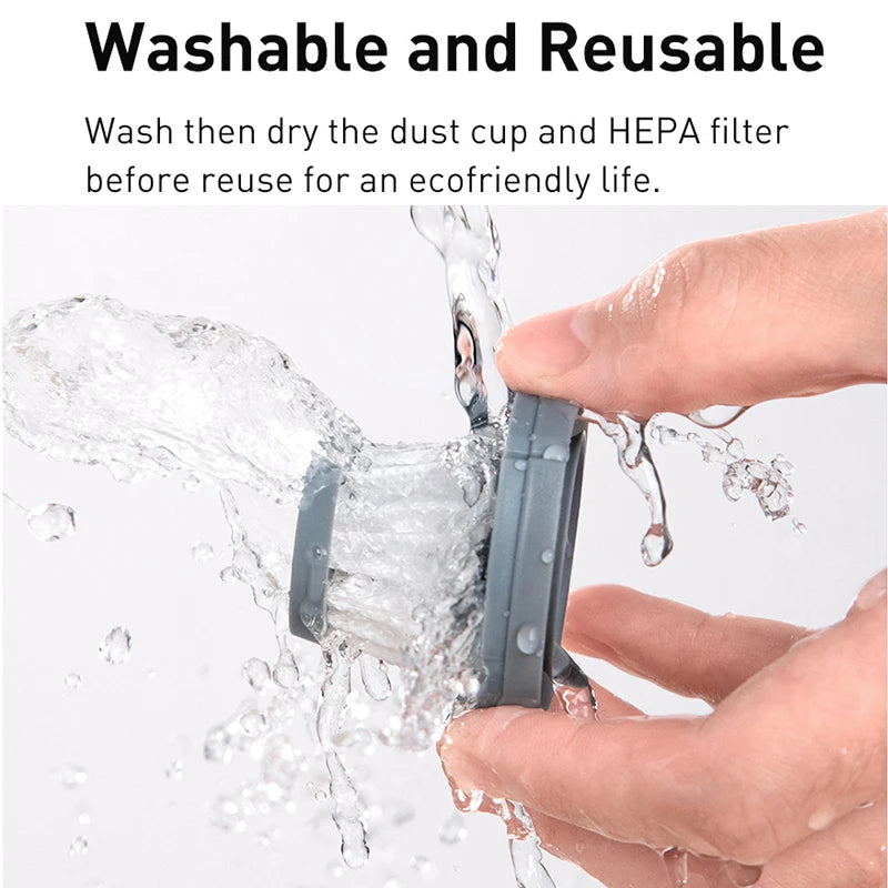 Baseus A1 Car Cleaner 4000Pa Wireless Vacuum For Car or Home Cleaning Portable Handheld Auto Vacuum Cleaner