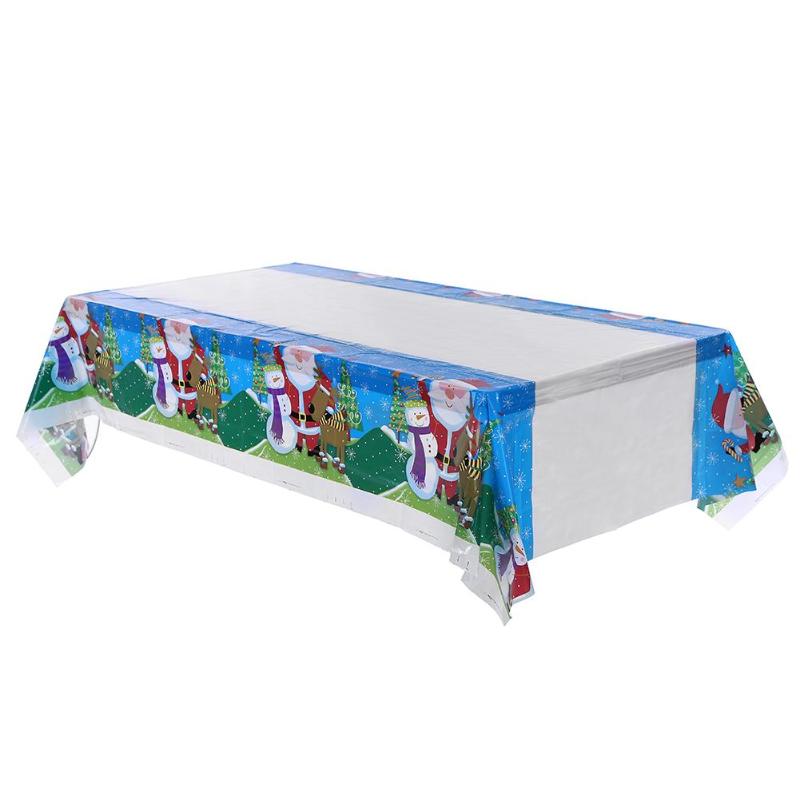 Christmas Tablecloth, Kitchen Dining Table Decorations Rectangular