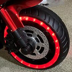 motorcycle 12V for kids 3-4-5-6 years motorcycle ride on toy with Training Wheels