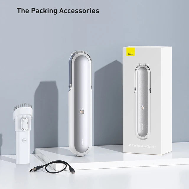 Baseus A1 Car Cleaner 4000Pa Wireless Vacuum For Car or Home Cleaning Portable Handheld Auto Vacuum Cleaner