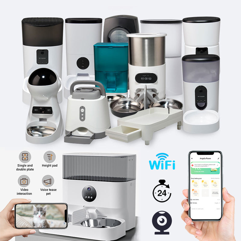Pet FeeWifi Smart APPder Household use Microchip Dog Automatic Pet Feeder Automatic Pet Feeder
