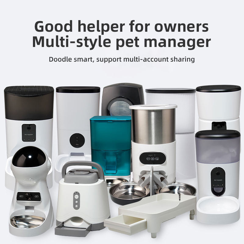 Pet FeeWifi Smart APPder Household use Microchip Dog Automatic Pet Feeder Automatic Pet Feeder