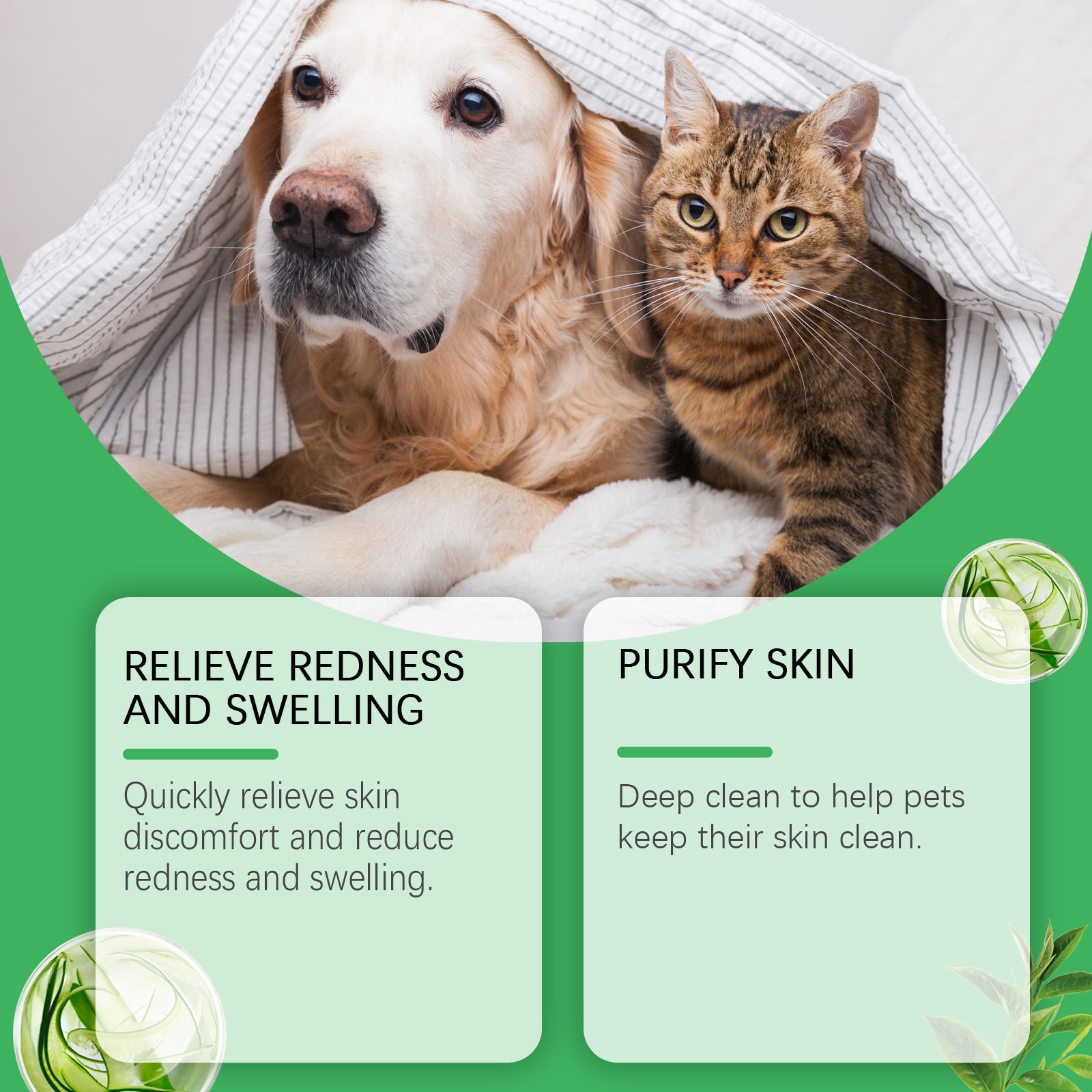 Yegbong Pet Care Cream, Gentle Formula To Care For Pet Skin And Hair Healthy pet Skin Care Cream