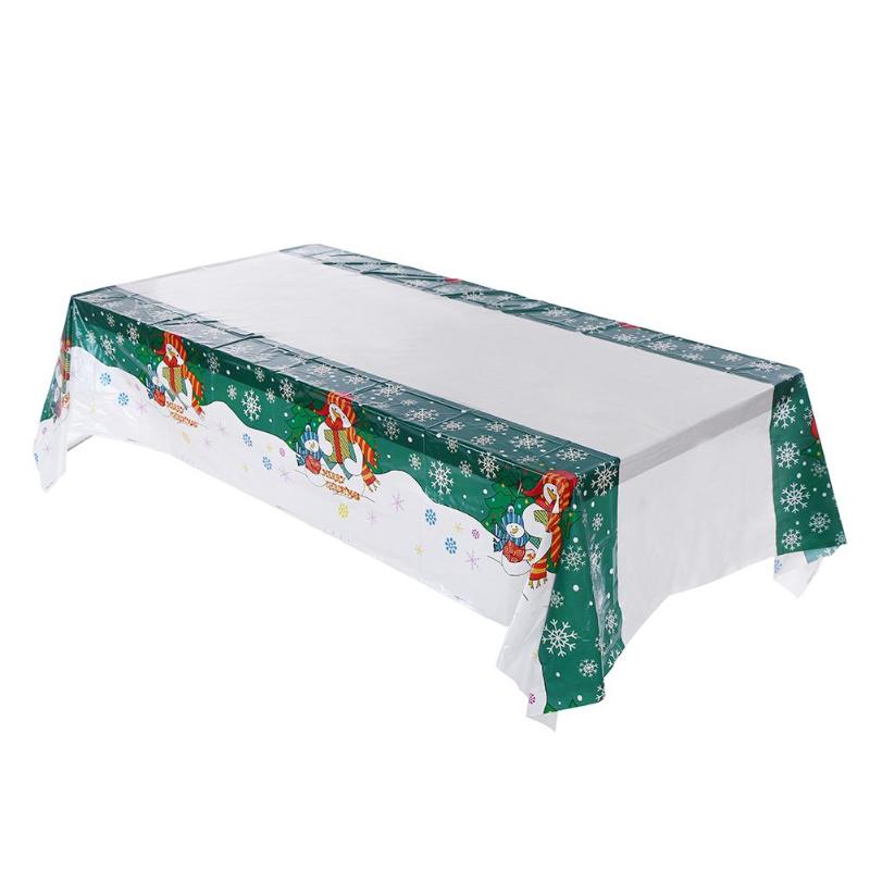 Christmas Tablecloth, Kitchen Dining Table Decorations Rectangular