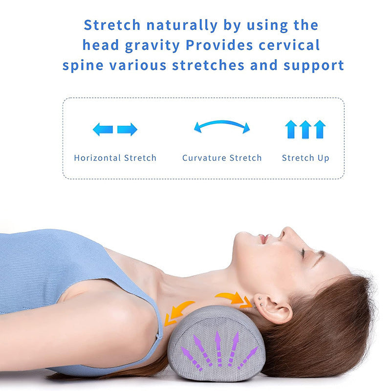 Cervical Pillow Reverse Bow Traction Pillow Memory Cotton