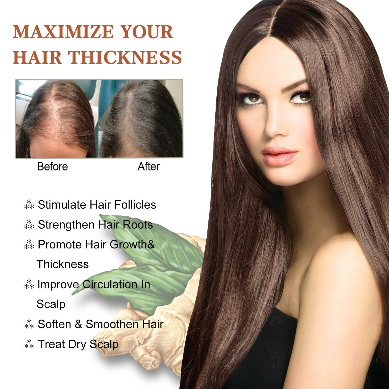 Tight Hair Shampoo, Hair Anti-Loss Hair Tight Hair Care Dry Hair And Frizz Smoothing Hair Shampoo