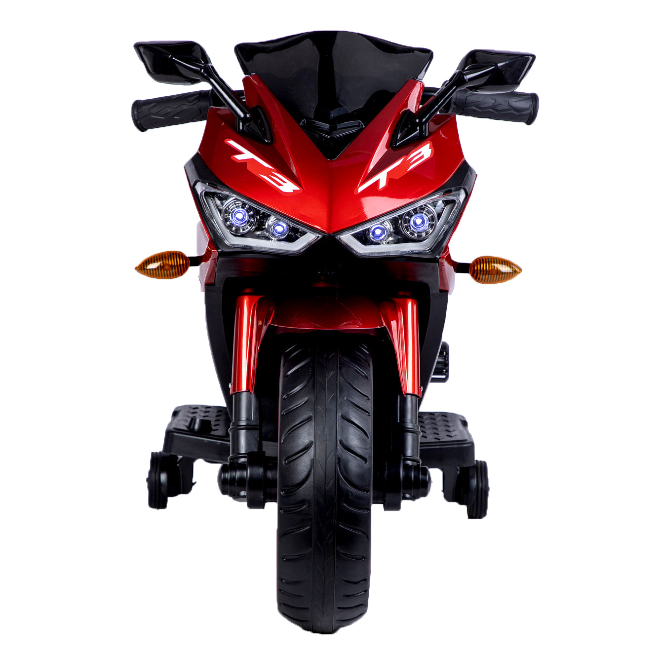 motorcycle 12V for kids 3-4-5-6 years motorcycle ride on toy with Training Wheels