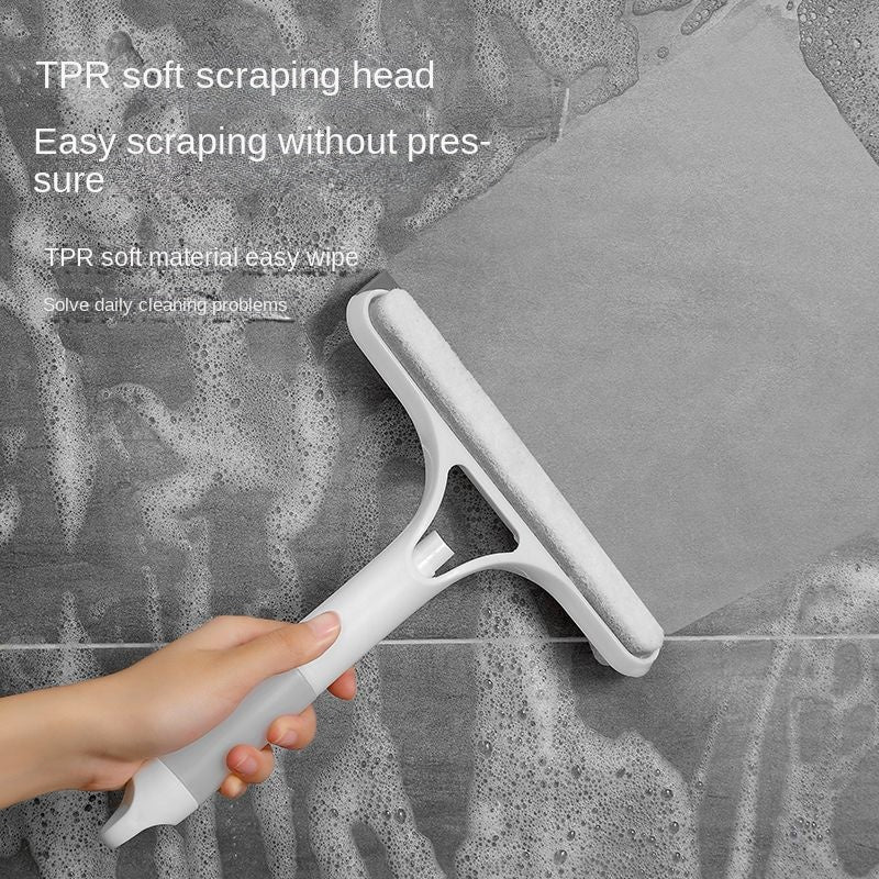 Window Cleaning Tool | Three-in-One Glass Scraper | Home Glass Cleaner | Mirror Cleaning Tool | Surface Cleaning Tool
