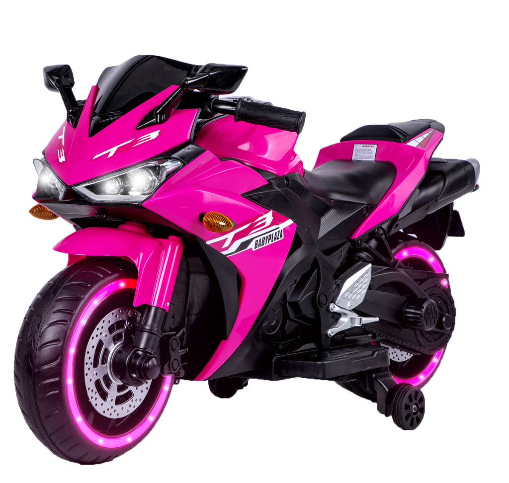 Tamco 12V motorcycle for kids 3 4 5 6 years Boys Girls 12v7ah kids motorcycle ride on toy with Training
