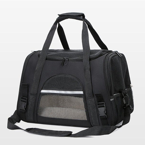 Pet Bag Portable Cat Backpack Simple And Breathable Pet Bag Crossbody Pet Car Bag