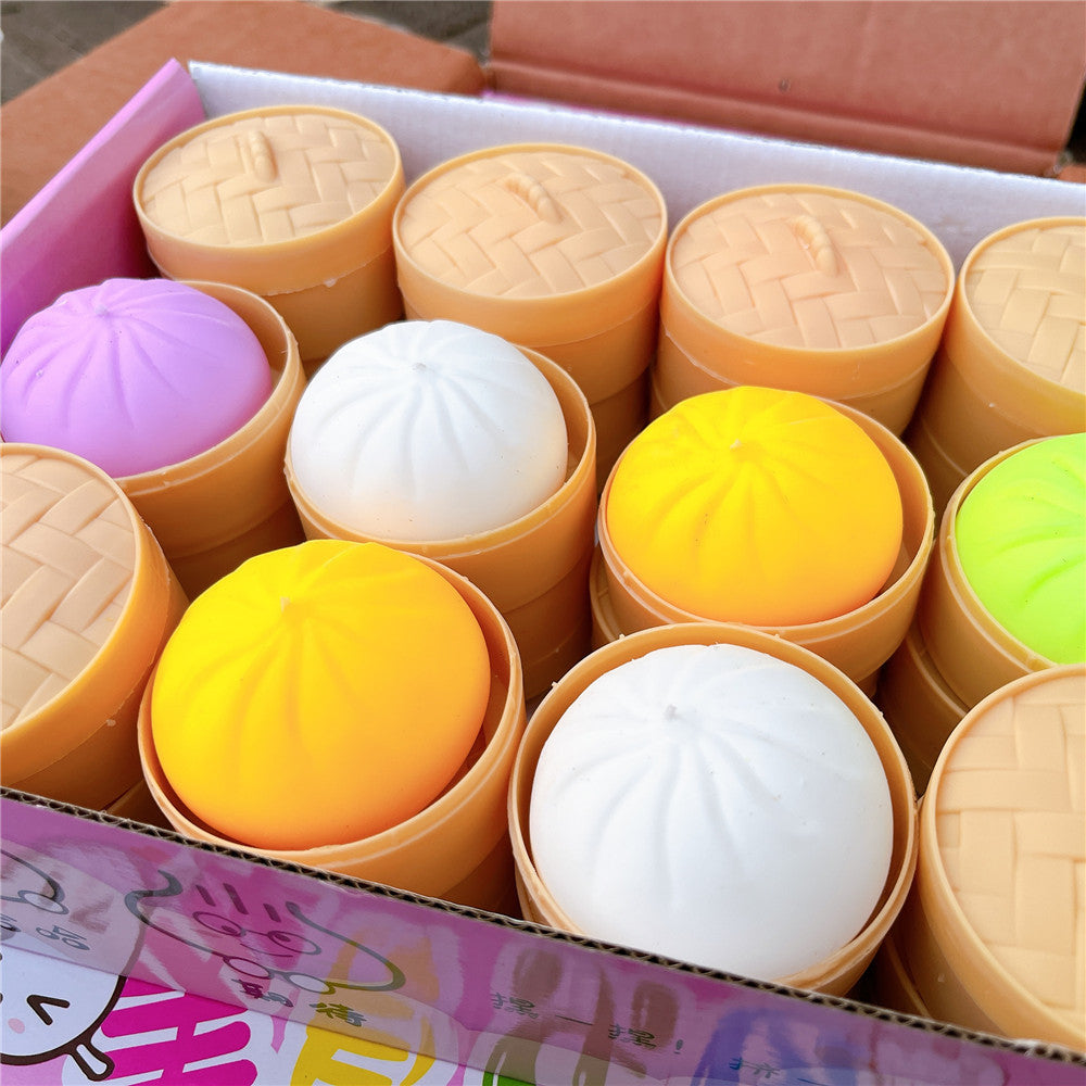 Cute Mochi Squishy Stress Relief Toy – Soft Kawaii Sensory Squeeze Ball