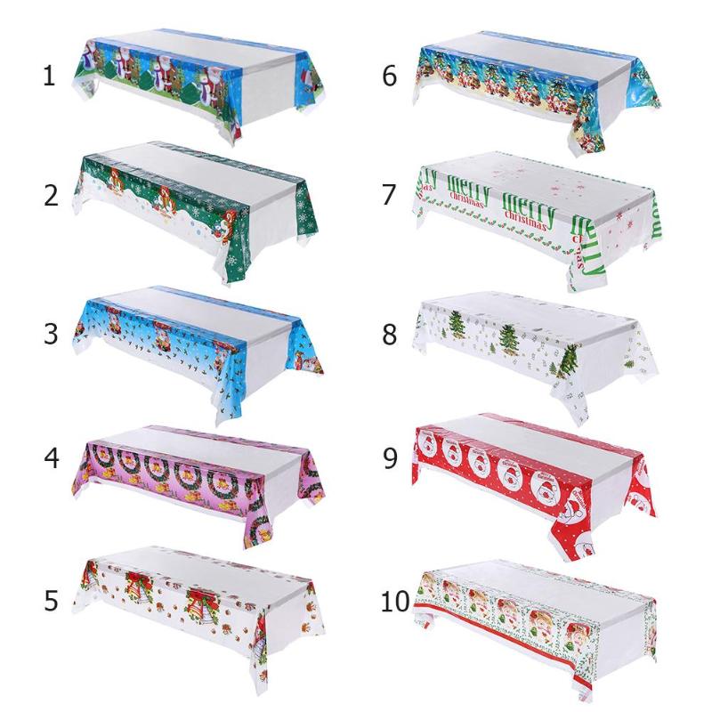 Christmas Tablecloth, Kitchen Dining Table Decorations Rectangular