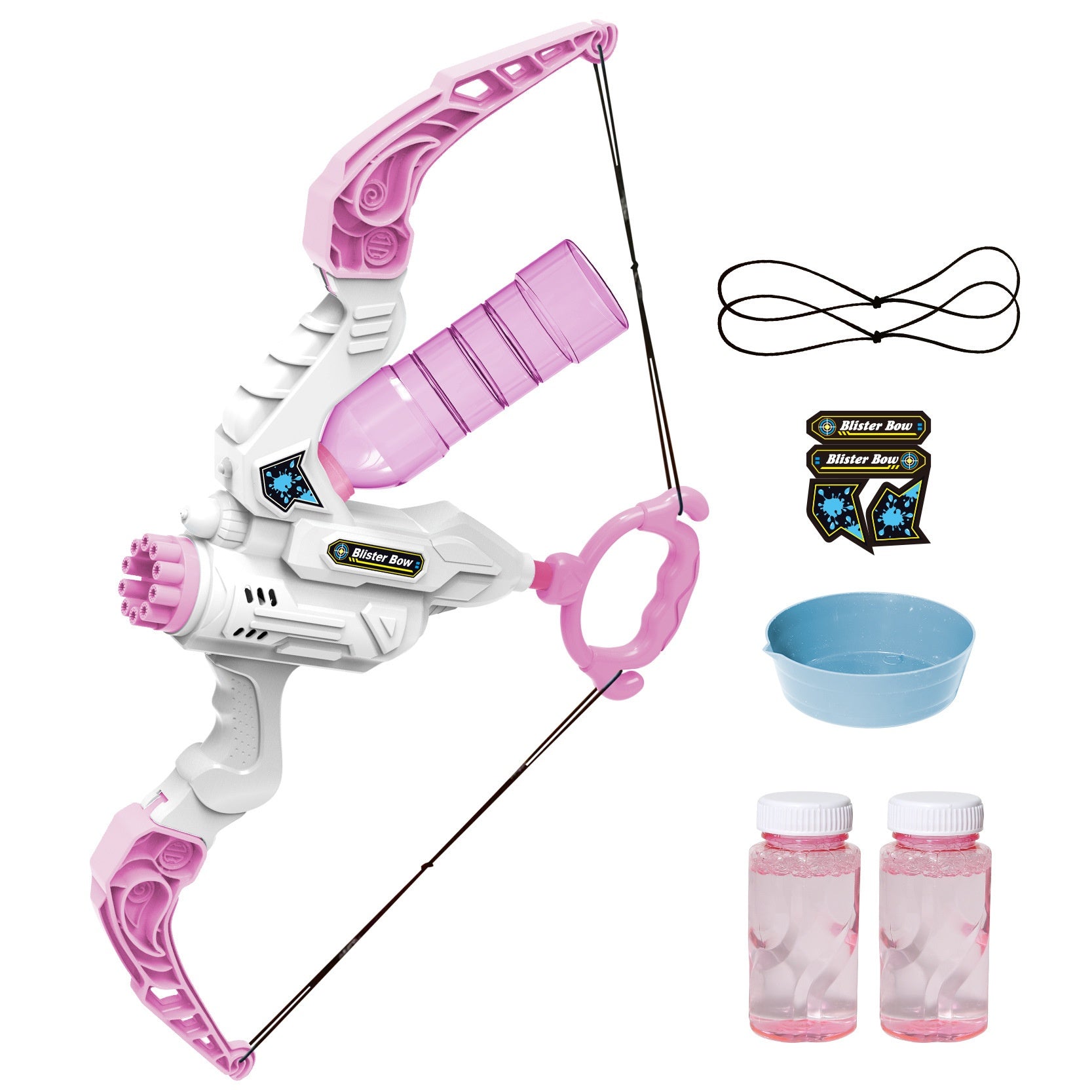 Bubble Blower Water Gun, Electric Bubble Machine for Kids, Handheld Bubble Gun Toy for Boys and Girls