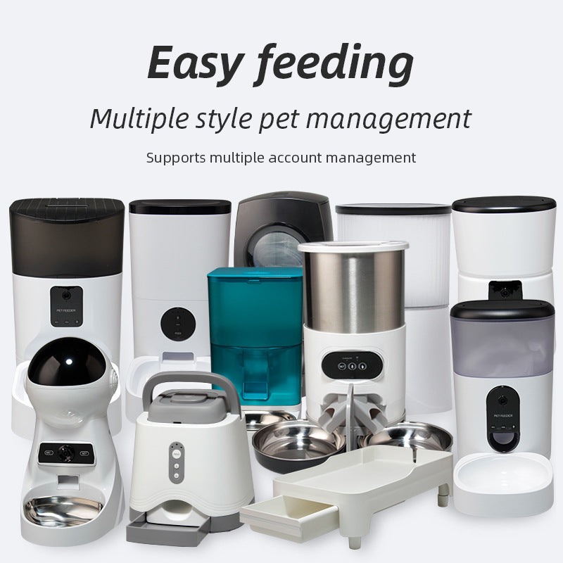 Pet FeeWifi Smart APPder Household use Microchip Dog Automatic Pet Feeder Automatic Pet Feeder