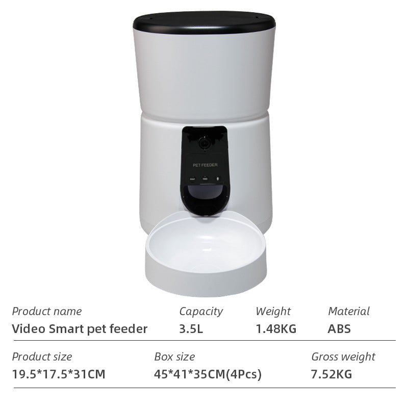 Pet FeeWifi Smart APPder Household use Microchip Dog Automatic Pet Feeder Automatic Pet Feeder