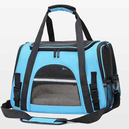 Pet Bag Portable Cat Backpack Simple And Breathable Pet Bag Crossbody Pet Car Bag
