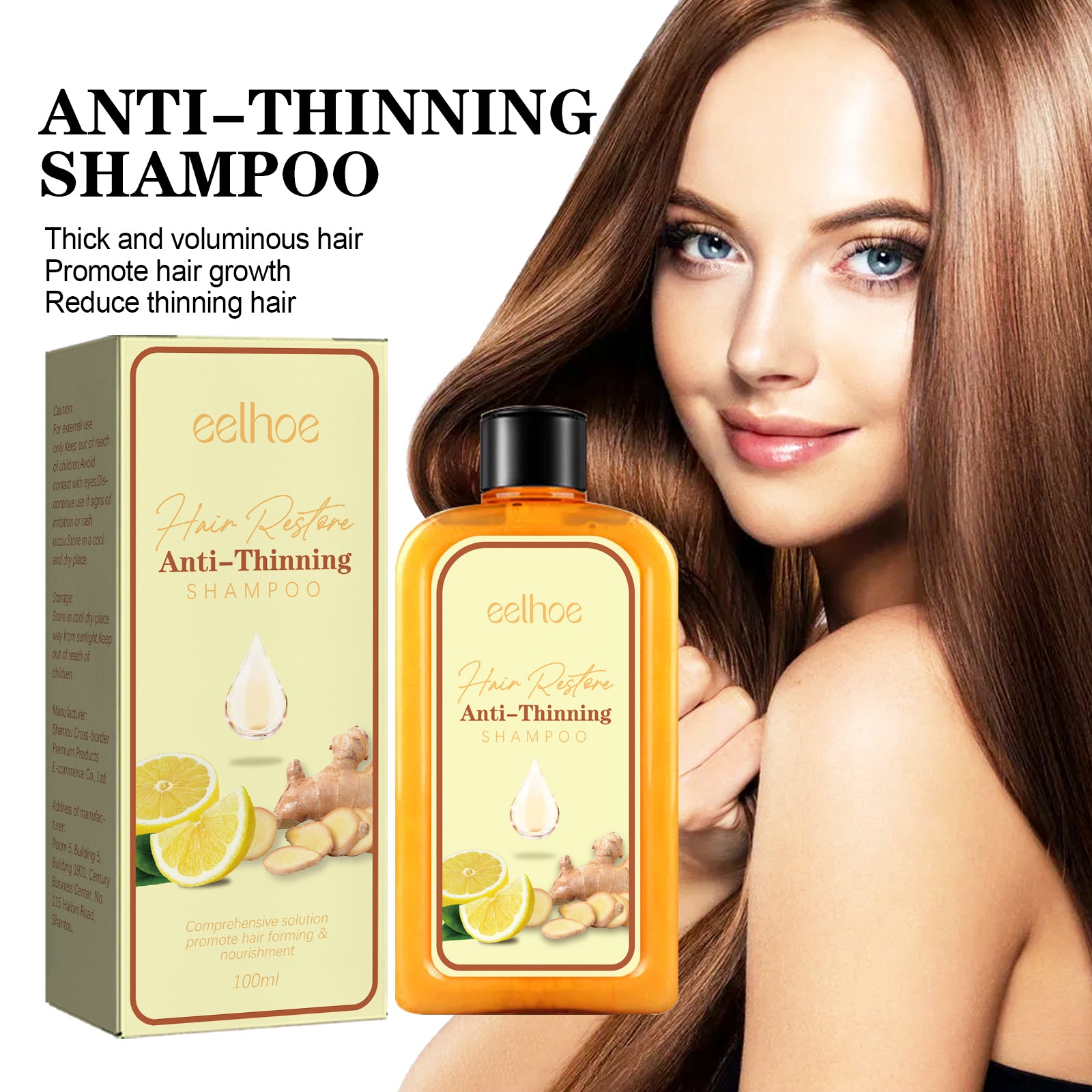 Tight Hair Shampoo, Hair Anti-Loss Hair Tight Hair Care Dry Hair And Frizz Smoothing Hair Shampoo